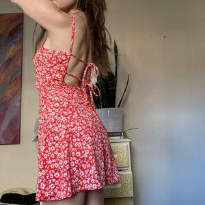 Cute floral spring dress